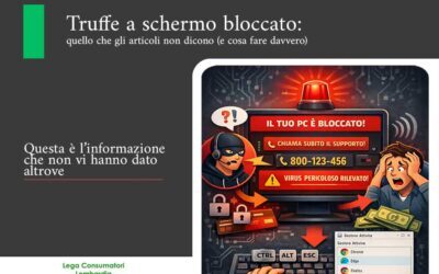Truffe a schermo bloccato: quello che gli articoli non dicono (e cosa fare davvero)